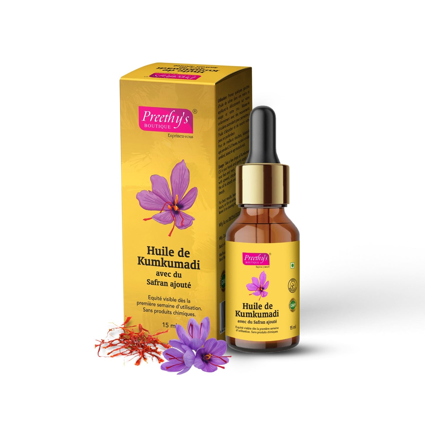 Kumkumadi Thailam With Added Saffron (2x15 ml)