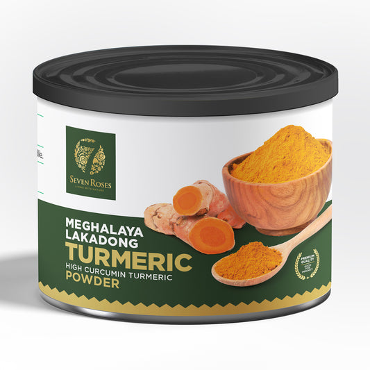 Seven Roses Meghalaya Lakadong Turmeric 300 g (2x150g)