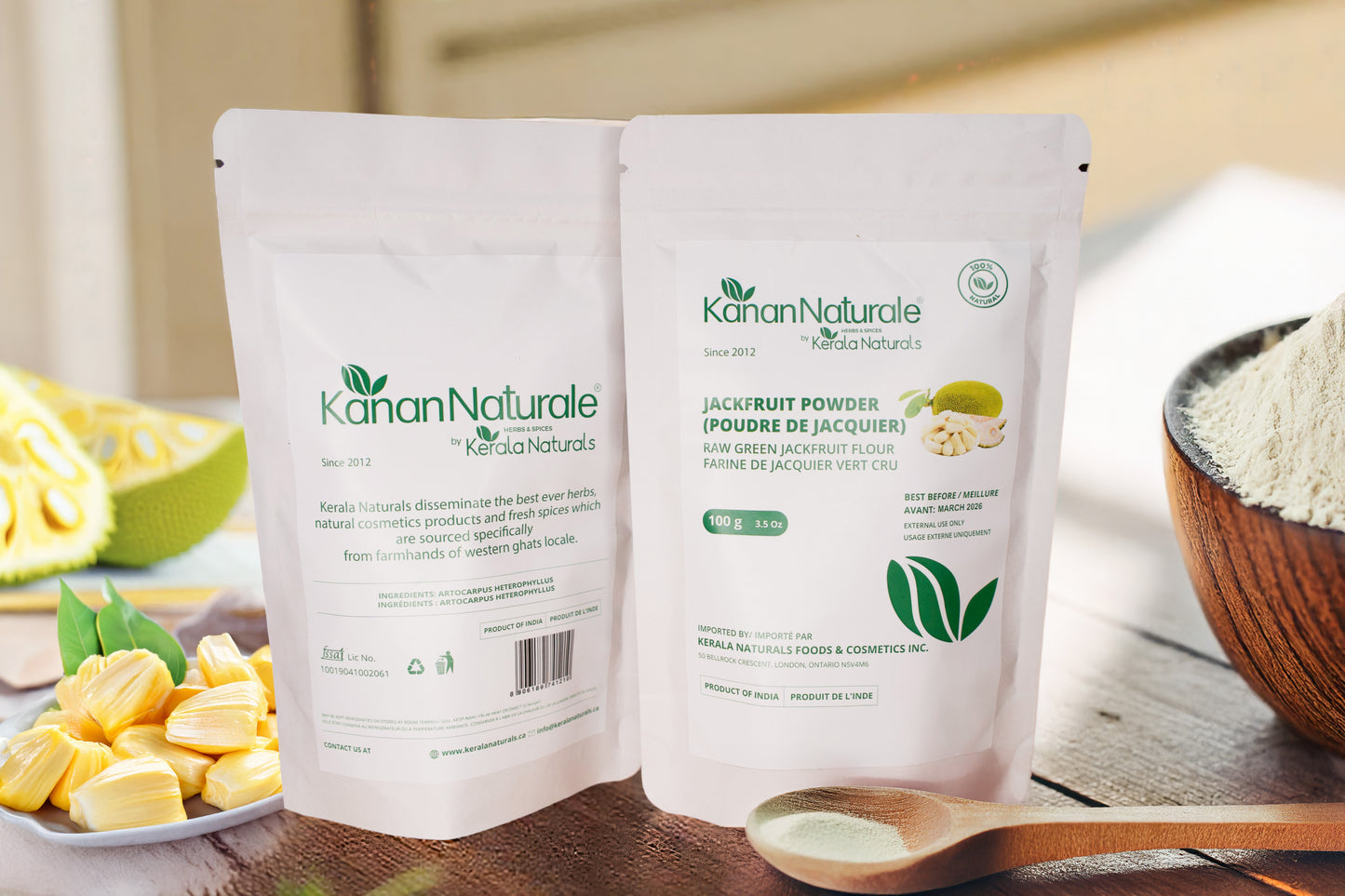 Raw Green Jackfruit Flour 100 g