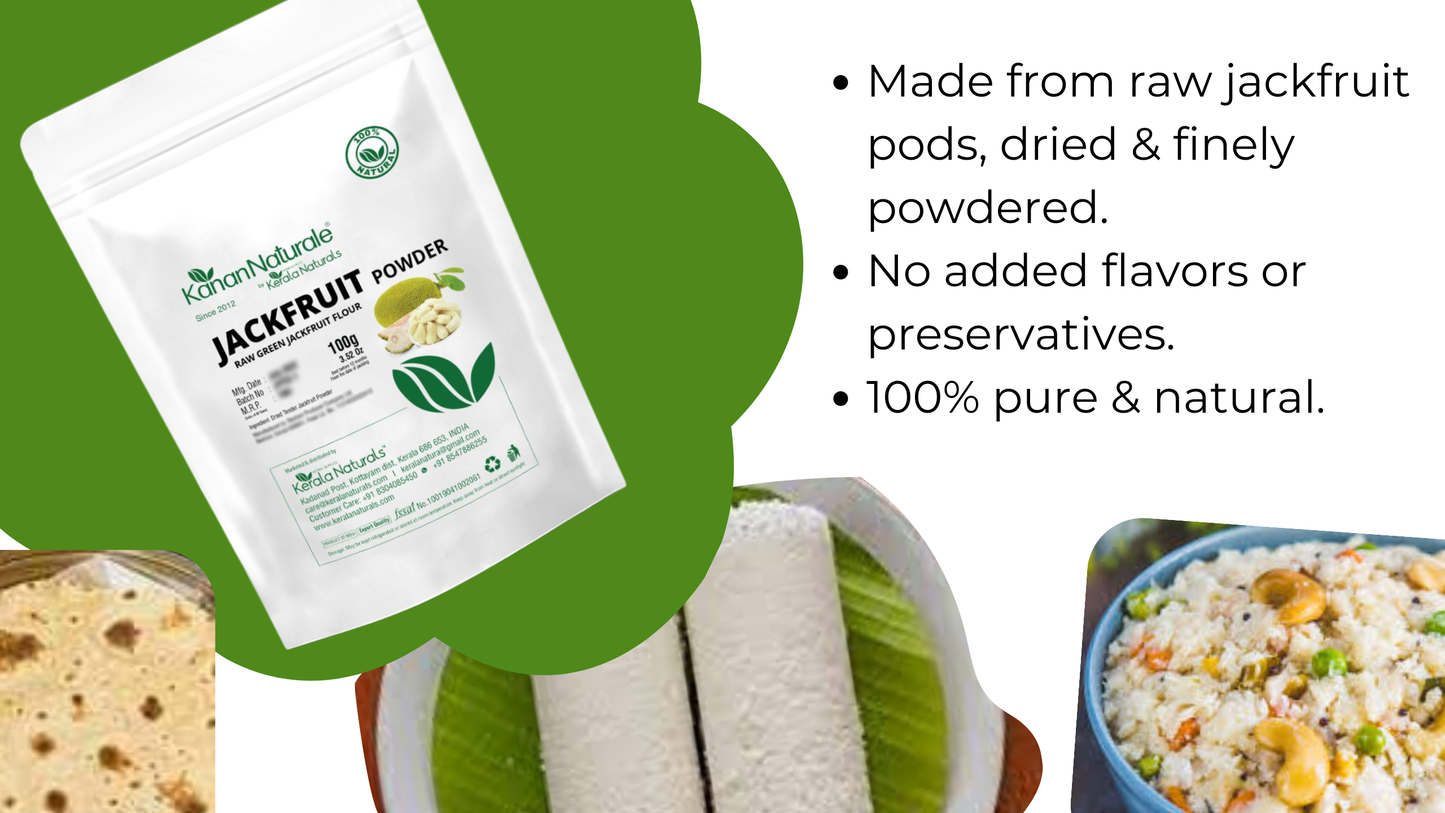 Raw Green Jackfruit Flour 100 g