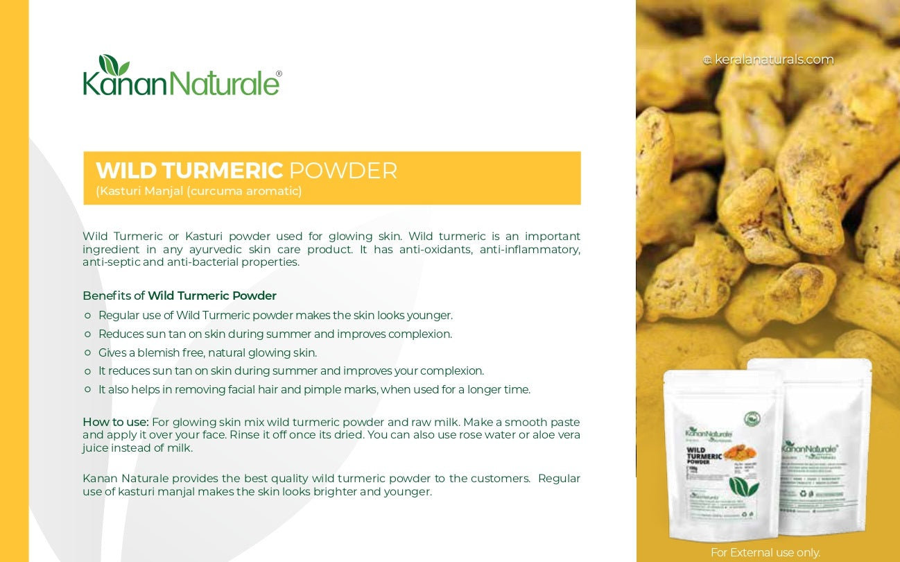 Wild Turmeric Powder 200g